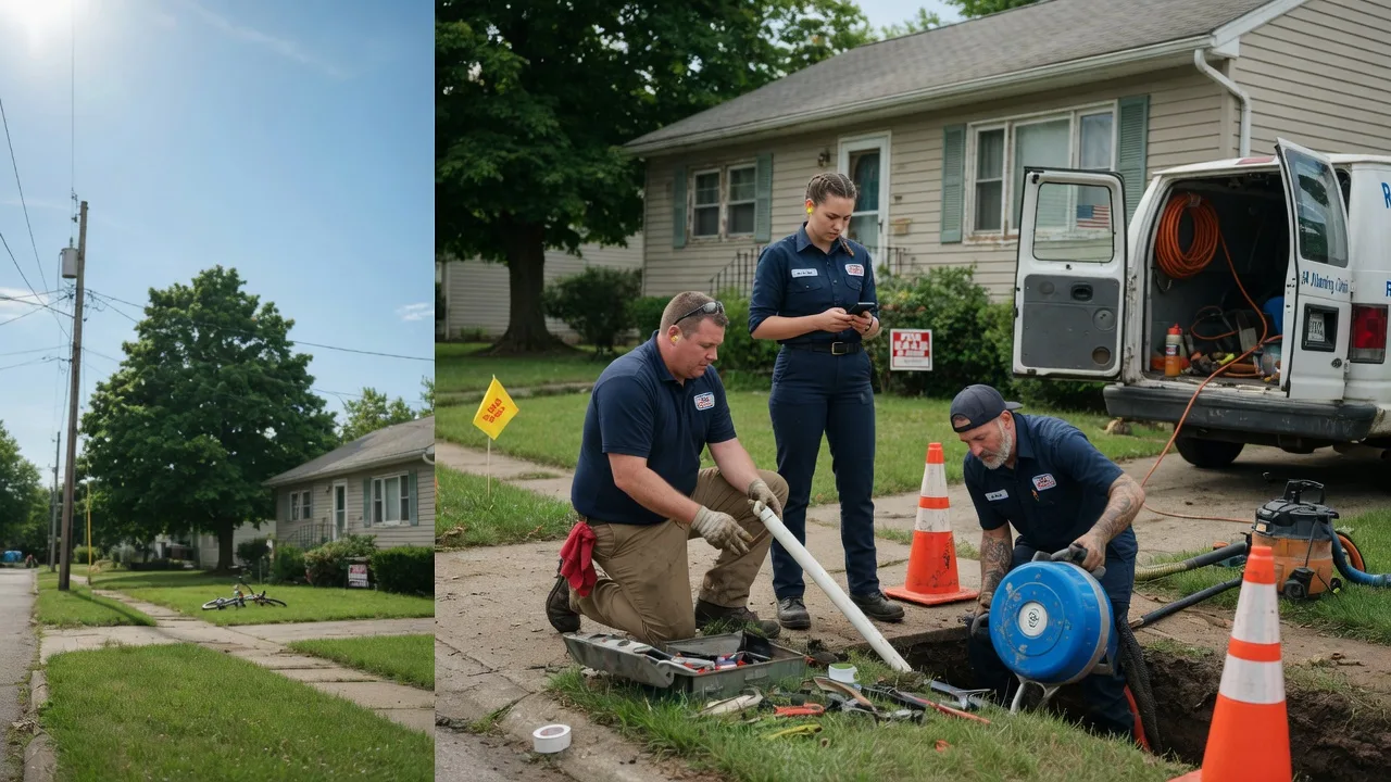 Sewer Line Repair in Waterford, OH near me
